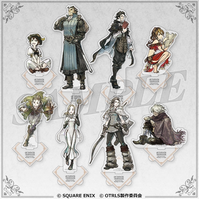 朗読劇描き下ろしキャラクターアクリルスタンド（全8種）